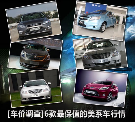 [車價(jià)調(diào)查]6款最保值的美系車行情走勢