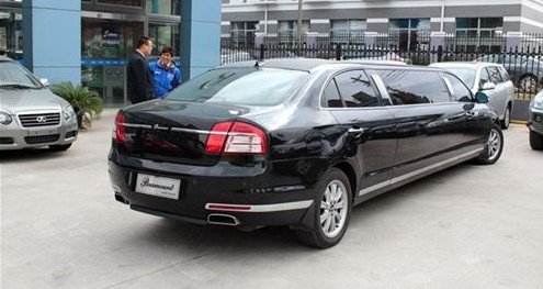 瑞麒G6加長禮賓車實車曝光 預計售40萬起
