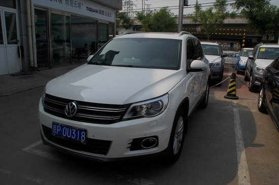 2010款 途觀2.0T 四驅(qū)旗艦導航型 到店實拍